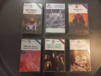 death metal cassette tapes bundle Foto 1 de 3