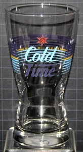 REVOLUTION BREWING "Cold Time" CHICAGO IL V 2000's A.C.L. TAPPER    BEER GLASS - Picture 1 of 5