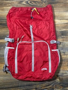 GoLite Ultra Lightweight Hiking Backpack Travel Daypack Camping Outdoor Gear RED - Picture 1 of 9
