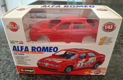 BBURAGO KIT 1/43 ALFA ROMEO 156 SUPERTURISMO, SUPERMINT IN BOX - Immagine 1 di 3