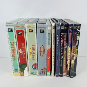 Futurama: Volumes 1–8 + 4 Movies (DVD Lot) - MUST READ!! - Picture 1 of 21
