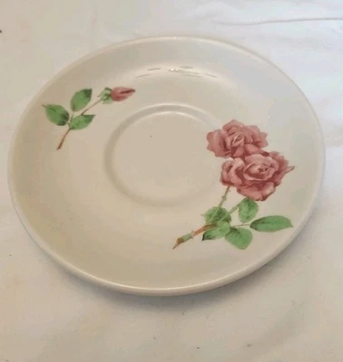 Union Pacific "Portland Rose" 5" Platillo Demi-Taza Siracusa China  Foto 1 de 3