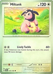 Miltank Paradox Rift Pokemon TCG 147/182 Regular Common  - Picture 1 of 1