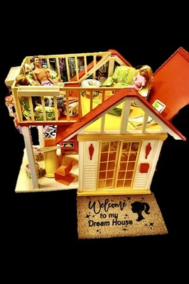 Винтажная Барби Оригинал 1978 Dream House Коттедж ОТЛИЧНАЯ СДЕЛКА! - Изображение 1 из 4