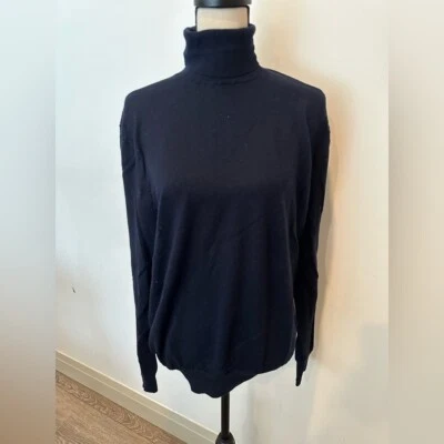 Polo Ralph Lauren Azul Marino Lana Merino Cuello Alto Talla XL De Colección Foto 1 de 4