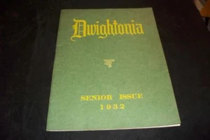 1932 Dwightonia Englewood NJ Dwight School Photo Book - Picture 1 of 1