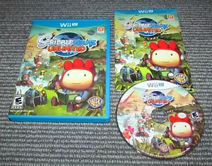 Scribblenauts Unlimited for Nintendo Wii U Complete Fast Shipping - Picture 1 of 2