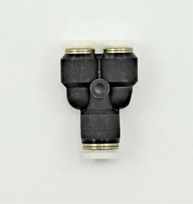 Pisco PY1/4 Union Y T Series Pneumatic Fitting Adapter Coupling 1/4" Ports - Image 1 of 4