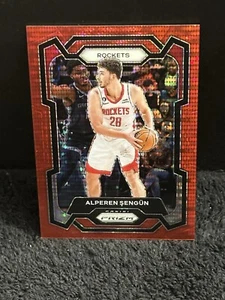Alperen Sengun 2023-24 Panini Red Seismic Prizm /299 Houston Rockets #20 - Picture 1 of 2