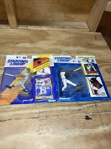 2 figuras de acción Starting Lineup - Frank Thomas (1993) y David Justice (1991) - Imagen 1 de 5