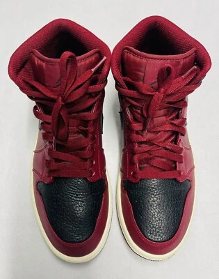 Nike Air Jordan 1 Retro Mid Reverse Banned Team Rojo Negro Hombre’s Talla 8 Foto 1 de 4