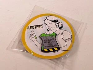 Beutekiste Labor Pin Schraube Labor Sicherheit Ich will Superpowers Lootpin NEU - Bild 1 von 2