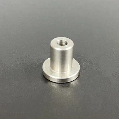 Stainless Steel Grinding Plate Mushroom Heads For Tamiya 1/14 RC Truck Tractor - Image 1 of 4