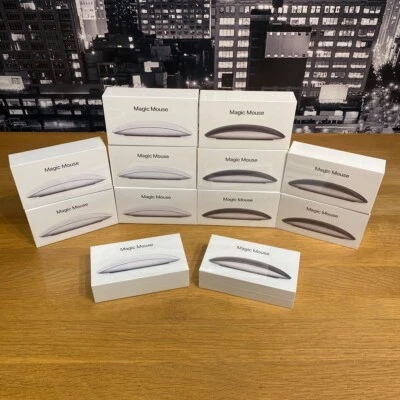 Apple Magic Mouse White Black MultiTouch Surface Latest Model Original - Image 1 of 4