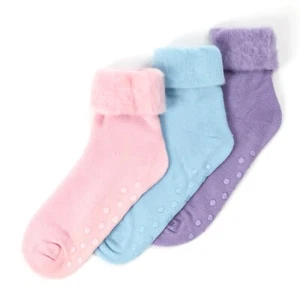Ladies 3 Pack Extra Cosy Bedsock - Picture 1 of 9