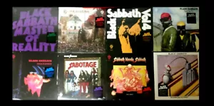 FREE ARTPRINT & OZZY LP w/ BLACK SABBATH OOP LTD ED COLORED 2016 VINYL LP BUNDLE - Picture 1 of 12