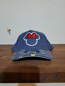 Disney Junior Minnie Mouse Niño Pequeño Denim Snap Back Sombrero Nuevo con Etiquetas - Imagen 1 de 4
