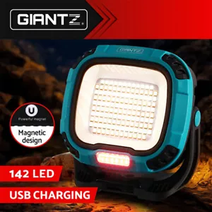 Giantz Work Light Torch Rechargeable USB Cordless Magnetic LED Lamp Charging - Picture 1 of 8