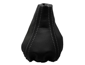 MERCEDES VITO II W639 (2004-2009) Cuffia Leva Cambio Pelle - Cuciture Grigio - Bild 1 von 1