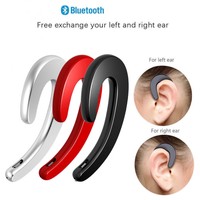 Fashion Tech!Bluetooth Bone Conduction Headphone Wireless Earphone Sport Headset