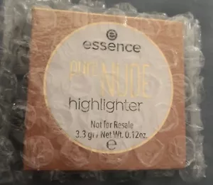 Essence Pure Nude Highlighter in 010 Popping Champagne 0.12oz/3.3g Travel Sz - Picture 1 of 2