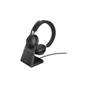 Auriculares inalámbricos estéreo Jabra Evolve2 65 MS | Soporte de carga y enlace USB 380a - Imagen 1 de 6