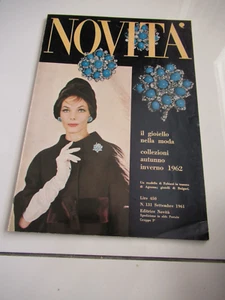 Novita Fashion Magazine Inaugural Issue of Italian Vogue SEP 1961 RARE near MINT - Picture 1 of 1