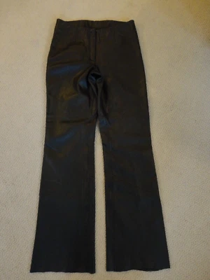 Wilsons Pelle Studio Bootcut Leather Pants in Black Size 6, Excellent - Image 1 of 4