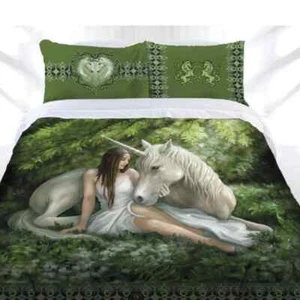 Anne Stokes - Pure Heart - Queen Bed Quilt Doona Duvet Cover Set - Picture 1 of 1