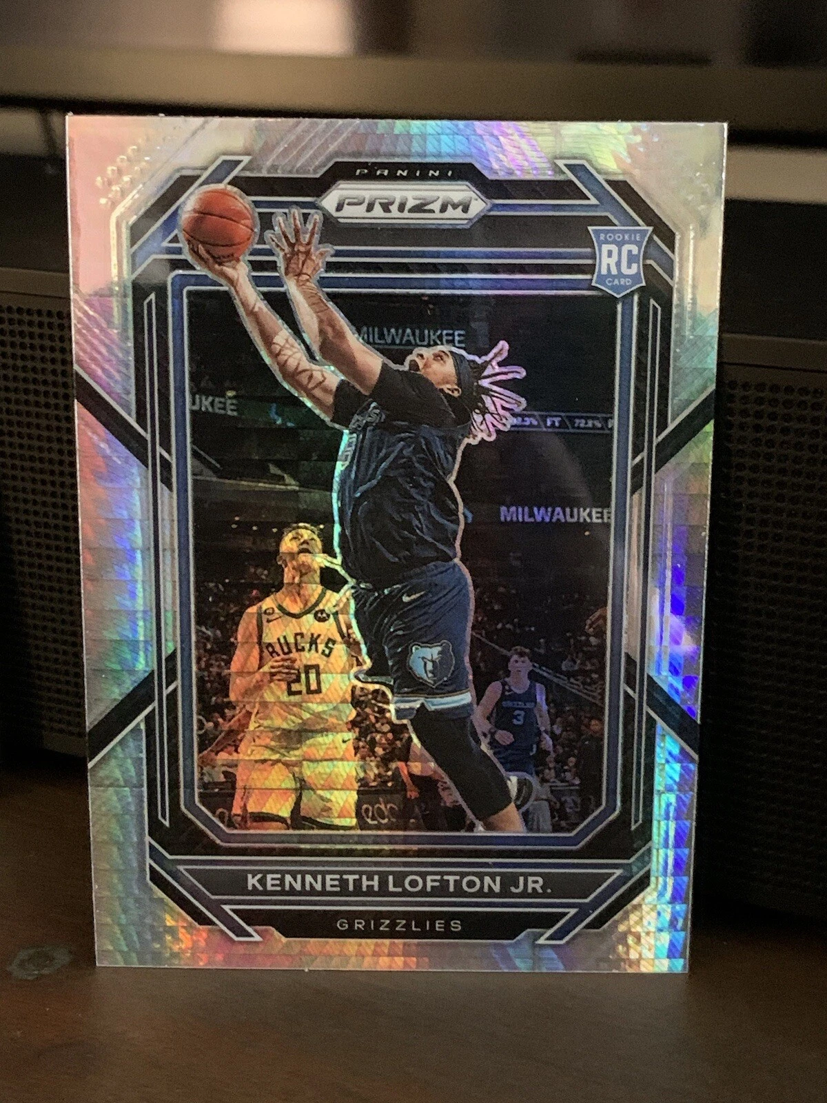 Kenneth Lofton Jr. Rookie 2022-23 Panini Silver Hyper Prizm Holo #253 RC Kenny