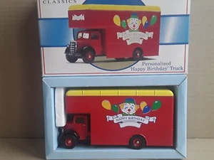 Corgi Classics 97093 Bedford O Pantechnicon Happy Birthday No Name Added - Picture 1 of 6