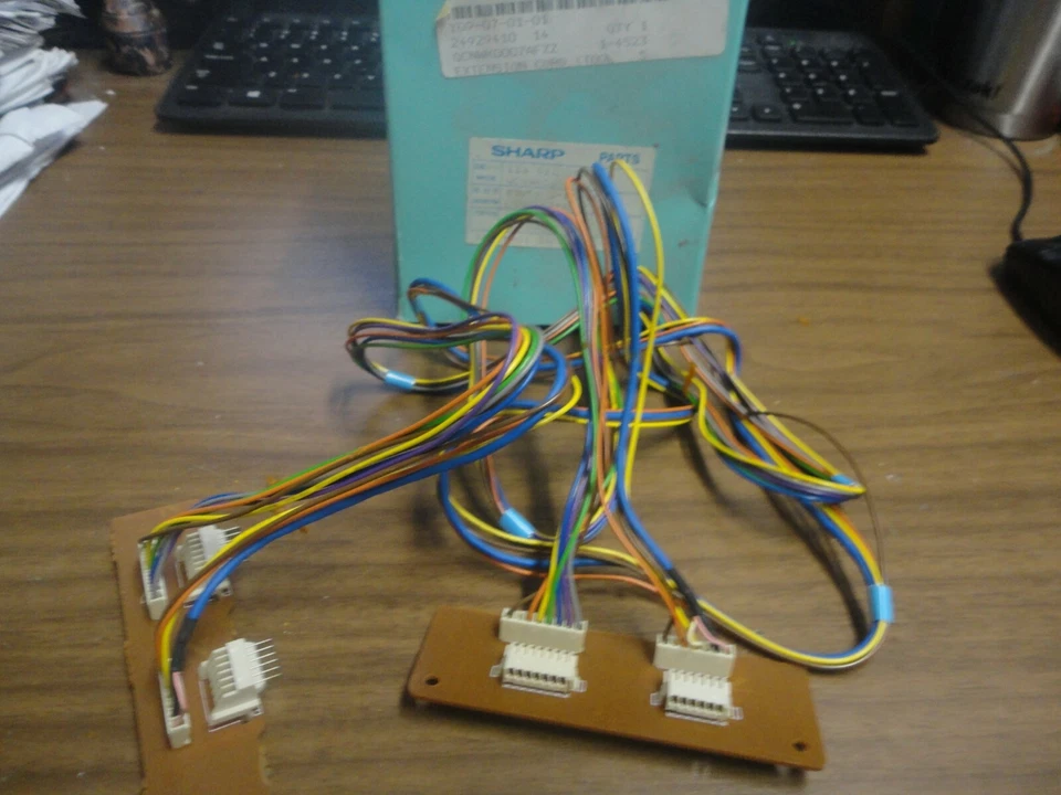 SHARP EXTENSION CORD QCNWKJ0007AFZZ USED IN MODELS SC2700AV 2850/5700/7800 - Image 1 of 1