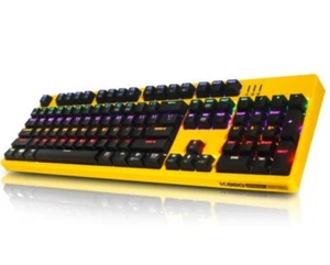 Abko K660 Waterproof Gaming Mechanical Keyboard Kyle Glow Axis Yellow Linear - Picture 1 of 1