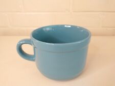 Jumbo Mug Blue Ceramic Soup Cup Large 18 Oz Vinyl Project Piece 