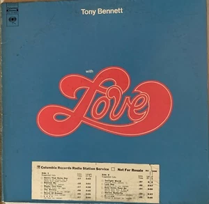 TONY BENNETT ** Gebraucht LP-WITH LOVE**KC 31460... PROMO G+/SEHR GUTER ZUSTAND - Bild 1 von 5