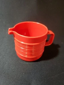 Melamina naranja acanalada crema Rubbermaid 3802 clásica vintage - Imagen 1 de 3