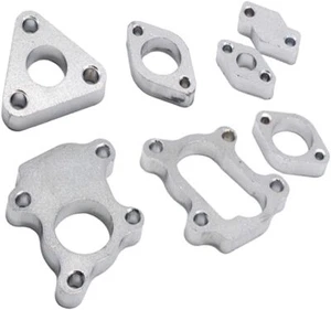 Racing Style RHB31 VZ21 Mild Steel Turbocharger Flanges 7 Pieces Complete Set - Picture 1 of 9