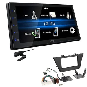 JVC 2 DIN Digital Autoradio Bluetooth USB für Toyota Prius Plus ab 2012 schwarz - Bild 1 von 5