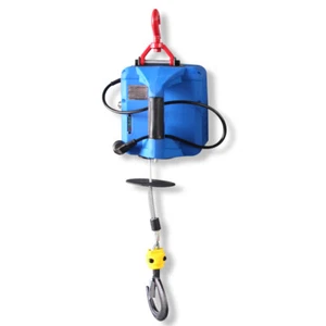 500KG/1100LBS Electric Wireless Hoist Winch Hoist Crane Lift 25ft 1500W w/Remote - Picture 1 of 9