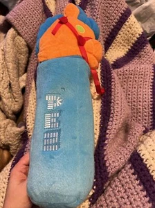 PEZ Horse Plush Toy 15" 2004 Ribbon Detached On One Side Zipper Works No Stains - Imagen 1 de 5