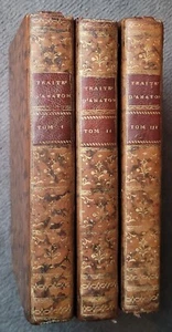 Traité Complet d'Anatomie ..., Sabatier, 1781, 3 tomes in-12, Médecine Chirurgie - Photo 1/24