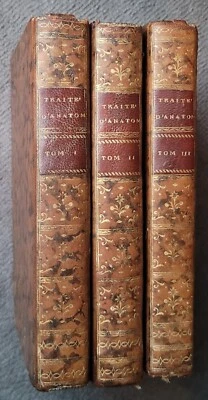 Traité Complet d'Anatomie ..., Sabatier, 1781, 3 tomes in-12, Médecine Chirurgie - Photo 1/4