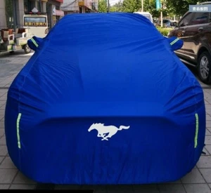 Auto abdeckung Körper staubdicht wasserdicht UV-Sonnenschutzschild für Mustang - Picture 1 of 9