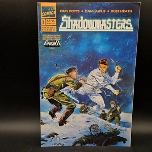 Shadowmasters #1 1989 graphic novel 6,5"x10" Marvel Comics - Foto 1 di 11