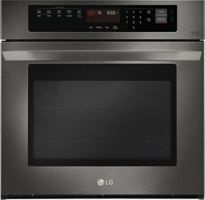 LG LWS3063BD 30" Horno Eléctrico Único Integrado de Pared - Negro Inoxidable Foto 1 de 4
