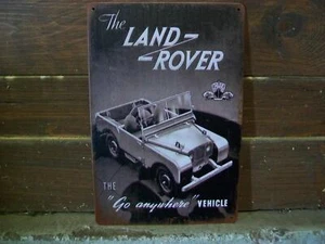 Land Rover Parts-Service Blechschild Klassik Retro Emblem 30x20 cm - Bild 1 von 2