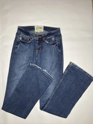 JEANS BOOTCUT de mezclilla acampanados GRASS Los Angeles LA para mujer talla 25  Foto 1 de 4