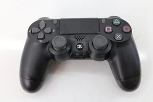 Sony PlayStation Wireless Controller Model CUH-ZCT2U Black-Untested - Picture 1 of 3