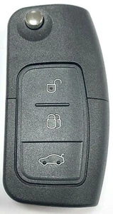 Mando a distancia Ford Mondeo Focus Galaxy C Max S Max llavero abatible nuevo chip sin programar - Imagen 1 de 3