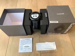 Garmin Forerunner 945 Premium GPS Running Triathlon Smartwatch Schwarz Gebraucht - Bild 1 von 6